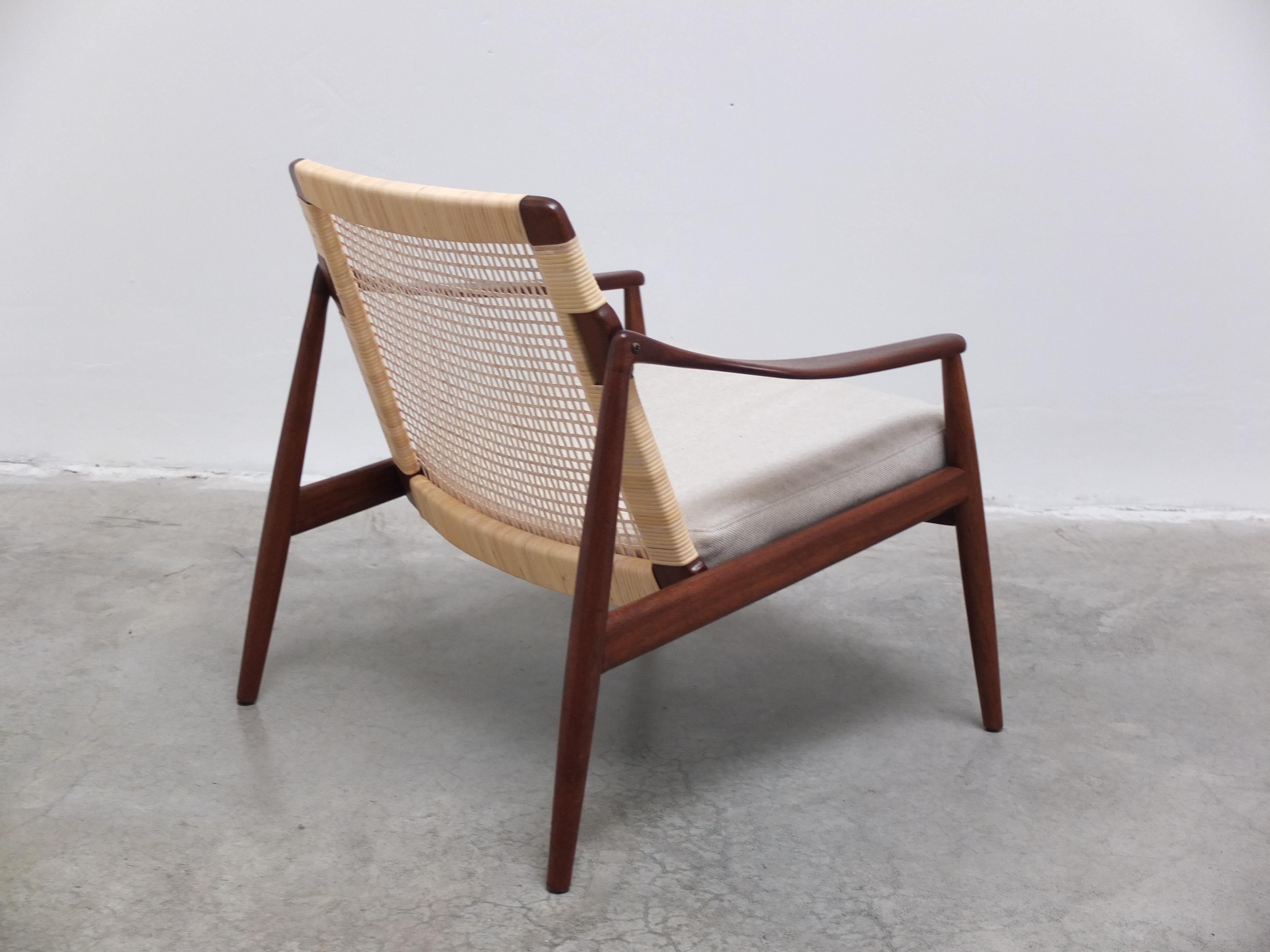 Pair of 'Model 400' Easy Chairs by Hartmut Lohmeyer for Wilkhahn, 1956 For Sale 12