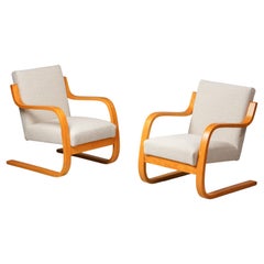 Paire de fauteuils modèle 402, Alvar Aalto, Artek, années 1950/1960