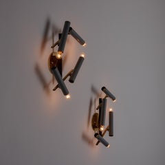 Pair of Model  502/4 Sconces by Oscar Torlasco for Lumi