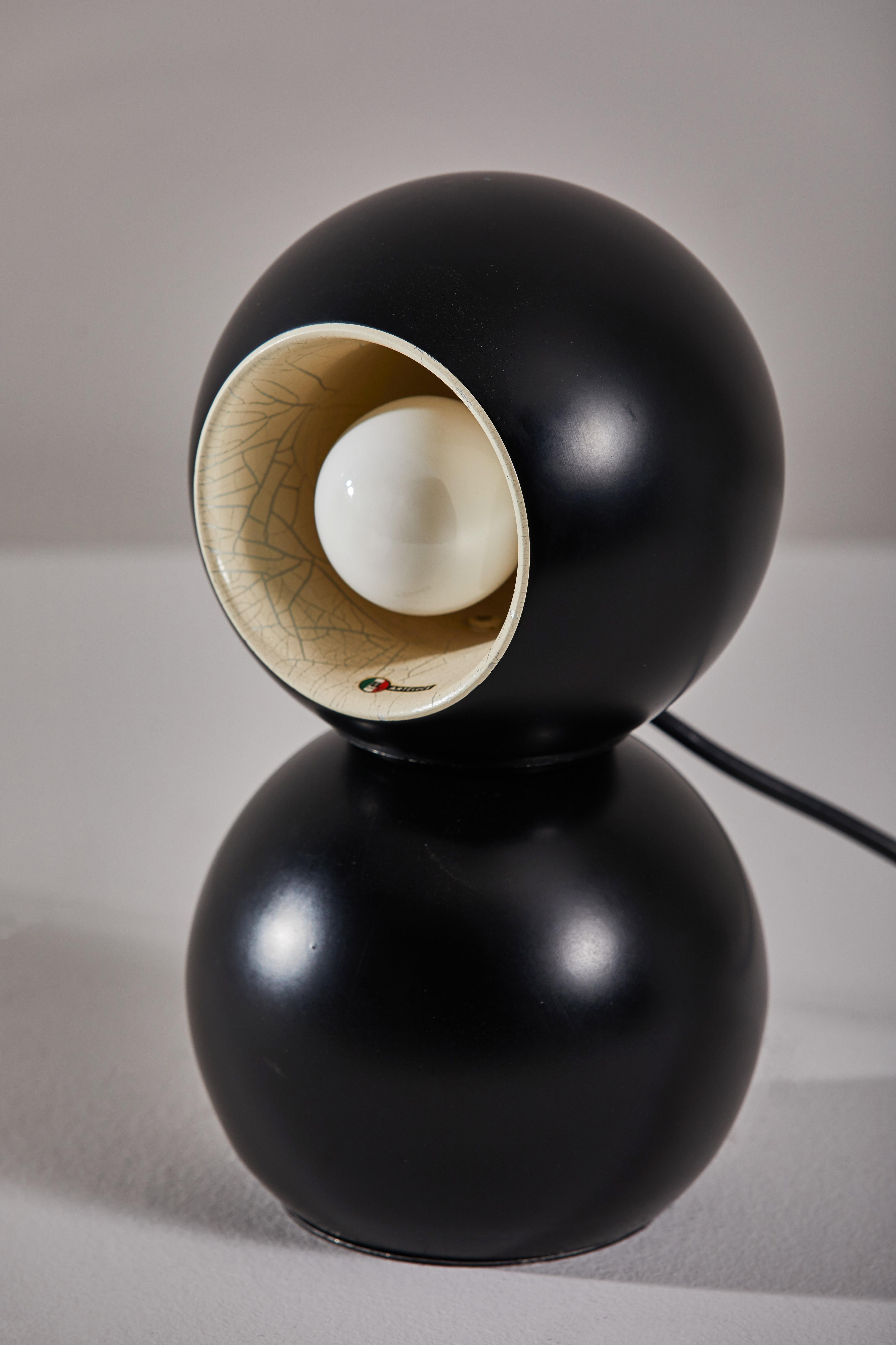 Pair of Model 541 Table Lamps by Antonio Macchi Cassia for Arteluce 3
