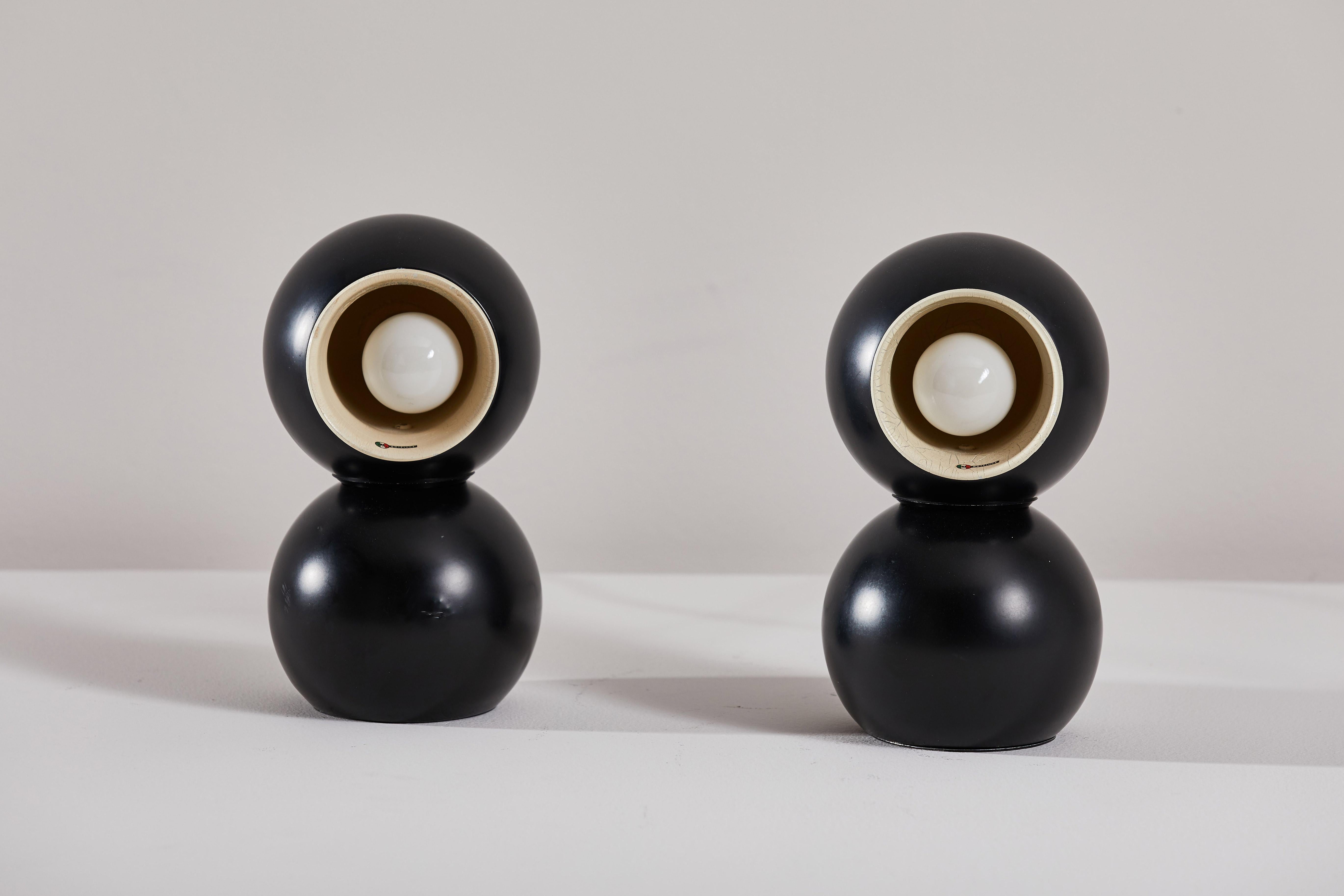 Mid-20th Century Pair of Model 541 Table Lamps by Antonio Macchi Cassia for Arteluce