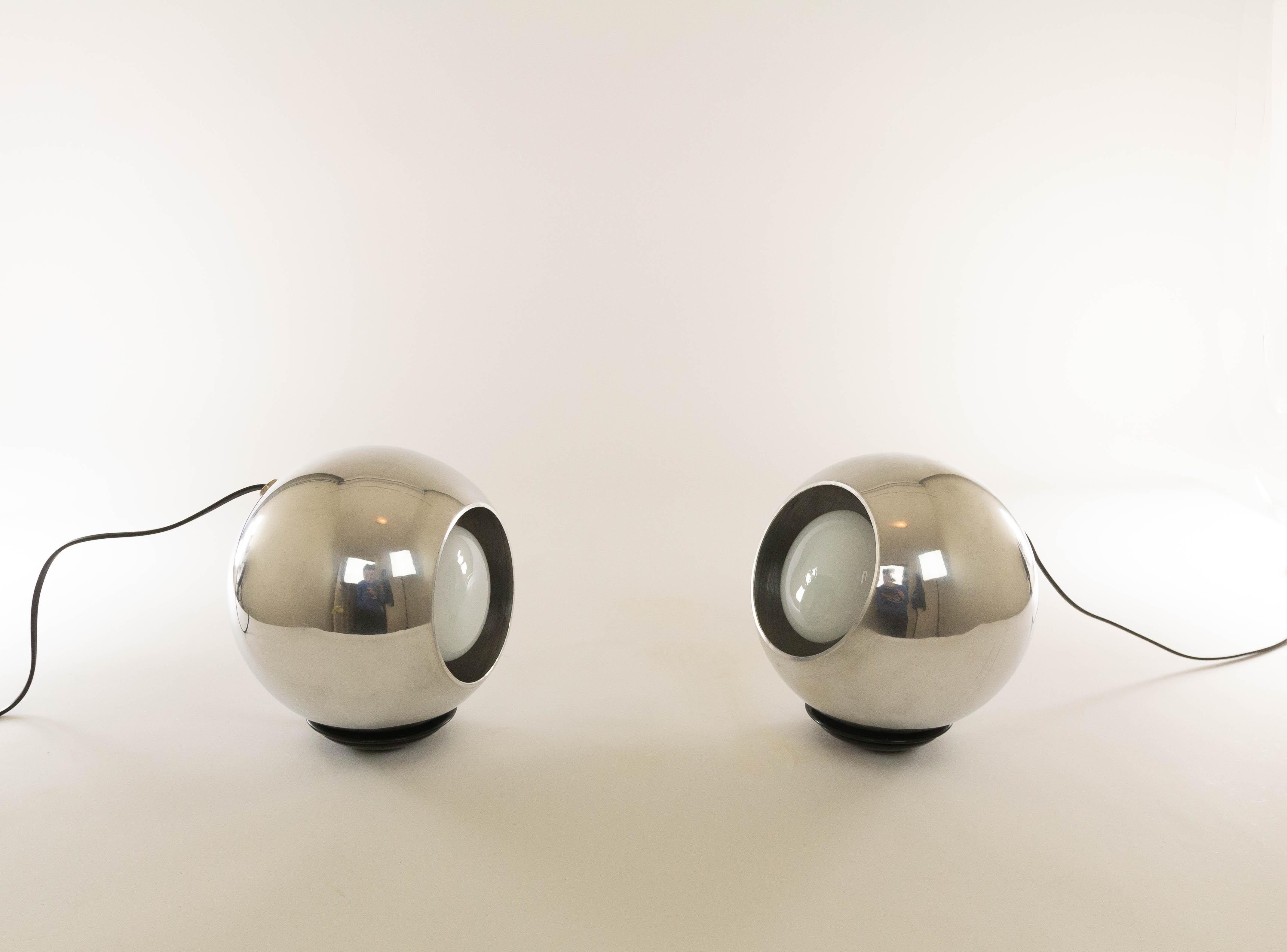 Pair of Model 586 Table Lamps by Gino Sarfatti for Arteluce, 1960s at  1stDibs