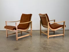 Pair of Model 609 Lounge Chairs by Edward Wormley for Dunbar