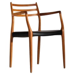 Paire de fauteuils modèle 62 de Niels Otto Møller, c.1960s.