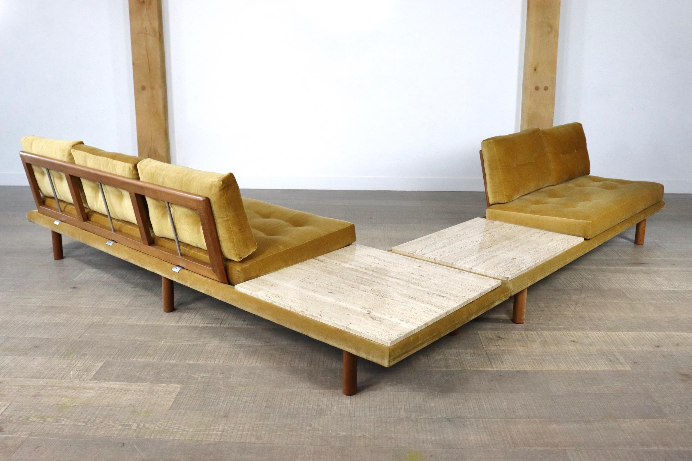 Pair of Model 6603 Daybeds by Franz Köttgen for Kill International, 1960s In Good Condition In ABCOUDE, UT