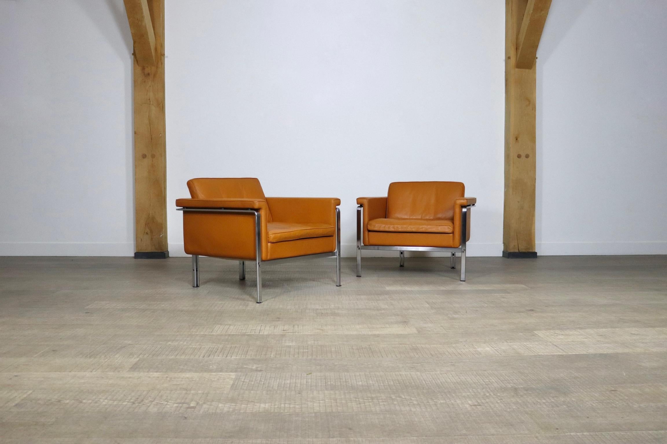 Pair Of Model 6912 Lounge Chairs By Horst Brüning For Kill International, 1967 1