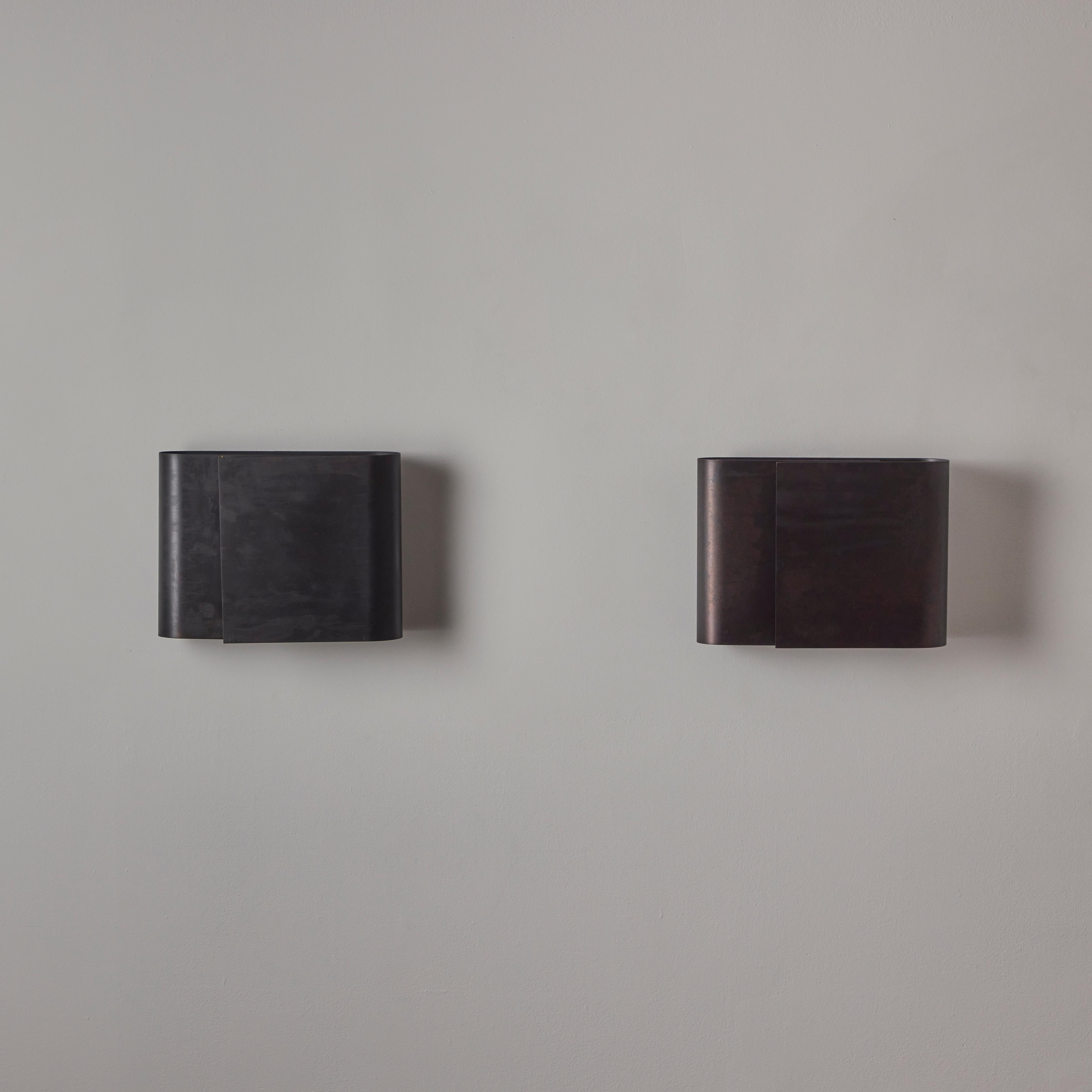 Mid-Century Modern Pair of Model 7253  'Electric' Sconces by Carl Auböck