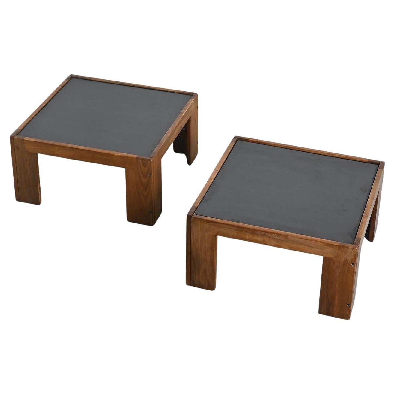 Paire de tables basses modèle 771 par Tobia Scarpa pour Cassina, vers 1965