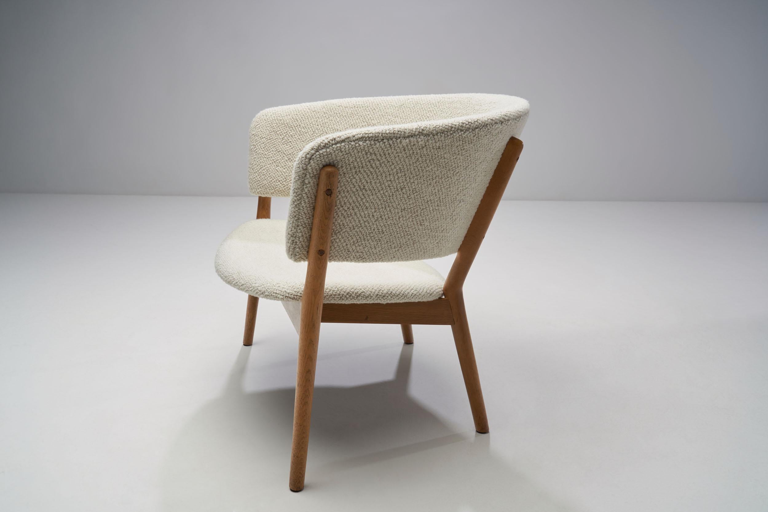 Pair of “Model 83” Armchairs by Nanna Ditzel for Søren Willadsen, Denmark, 1952 2