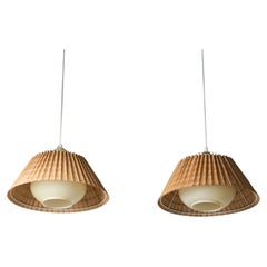 Pair of Model 982 Scandinavian Pendants, Lisa Johansson-Pape, Orno Oy, 1940/1950