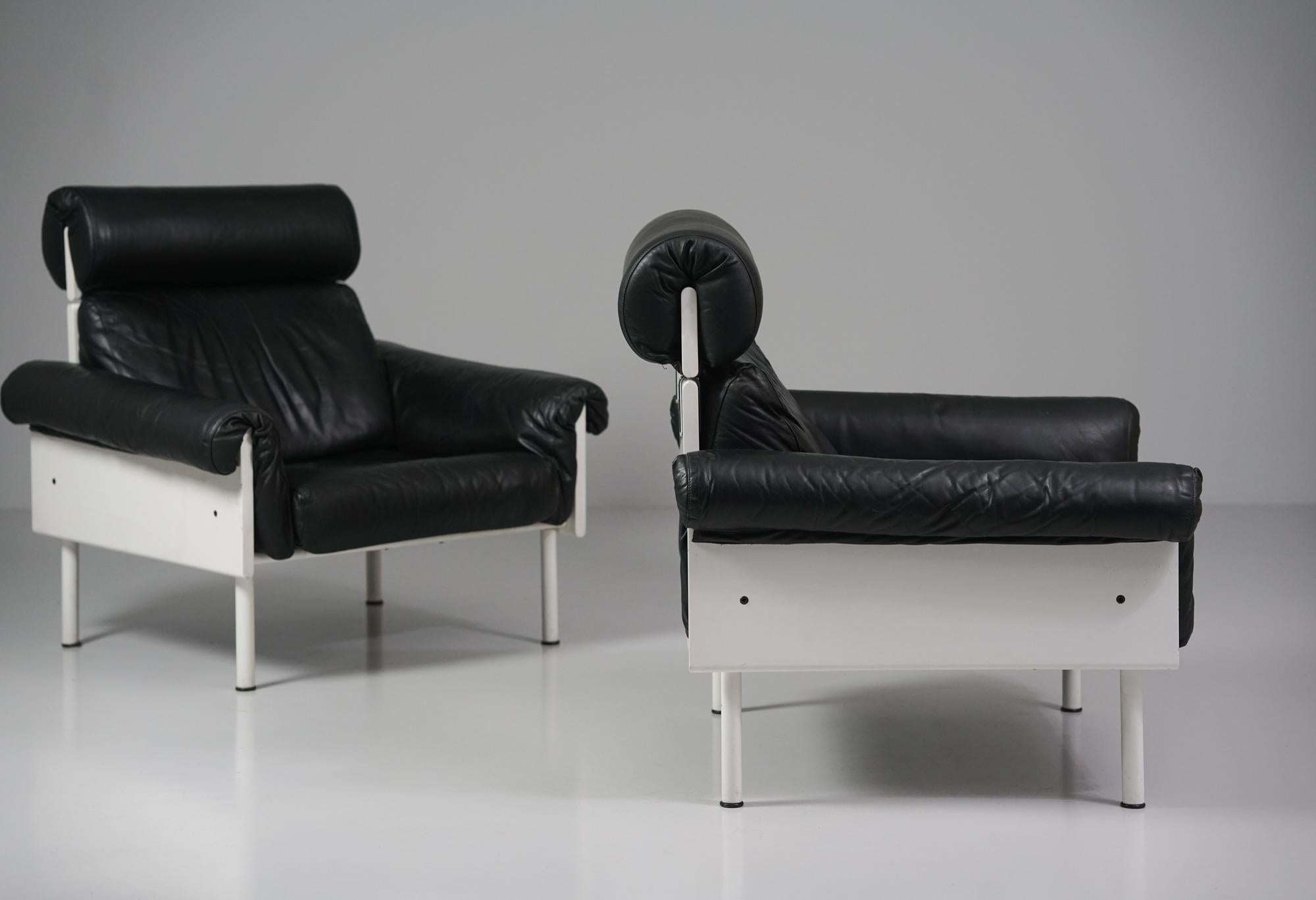 Paar Model Ateljee Sessel, Yrjö Kukkapuro, Haimi Oy, 1960er Jahre (Skandinavische Moderne) im Angebot