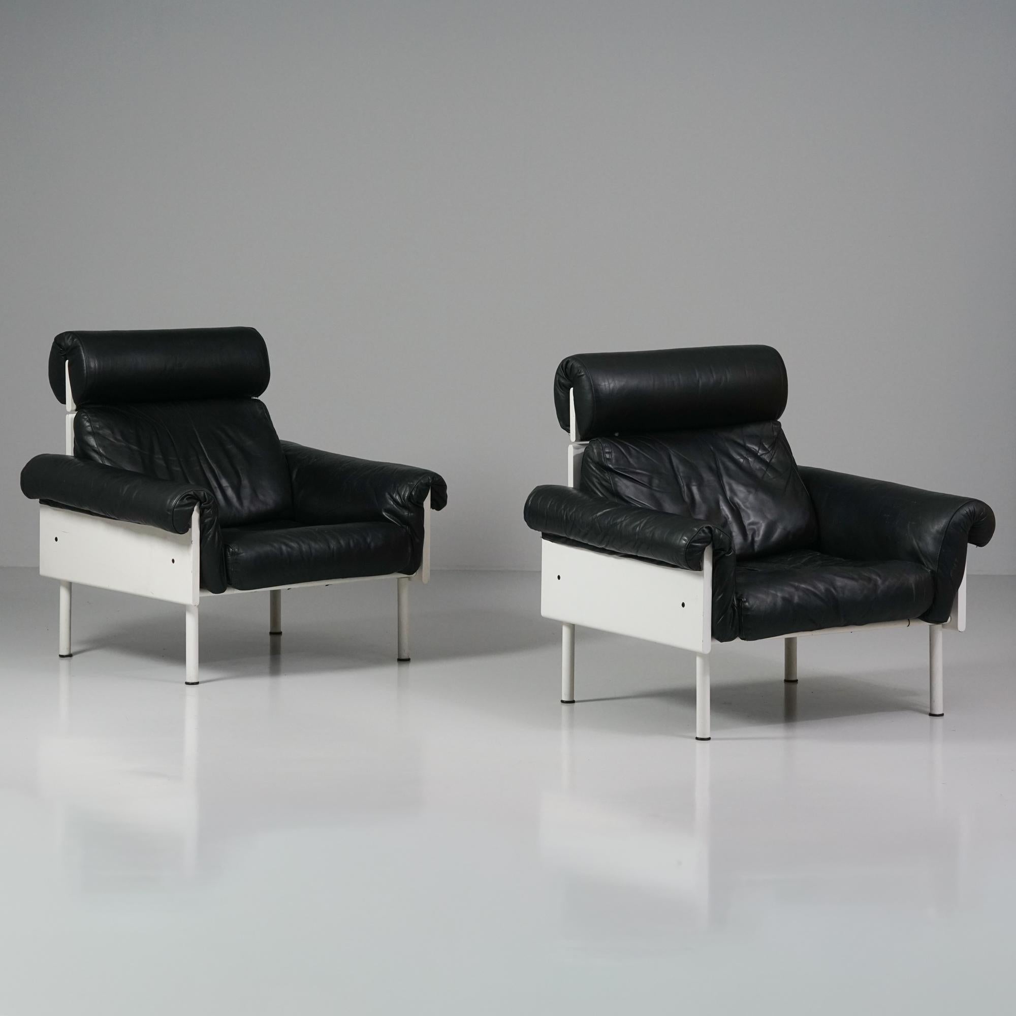 Paar Model Ateljee Sessel, Yrjö Kukkapuro, Haimi Oy, 1960er Jahre im Zustand „Gut“ im Angebot in Helsinki, Uusimaa