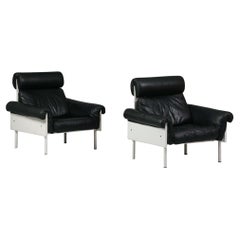 Pair of Model Ateljee Armchairs, Yrjö Kukkapuro, Haimi Oy, 1960s
