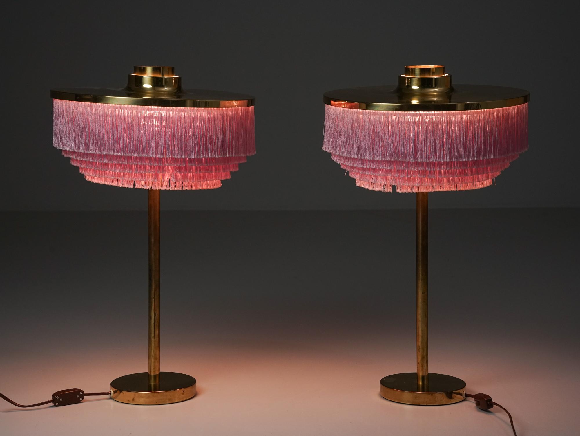 Pareja de Lámparas de Mesa Modelo B-138, Hans-Agne Jakobsson, AB Markaryd, Años 60 en venta 3