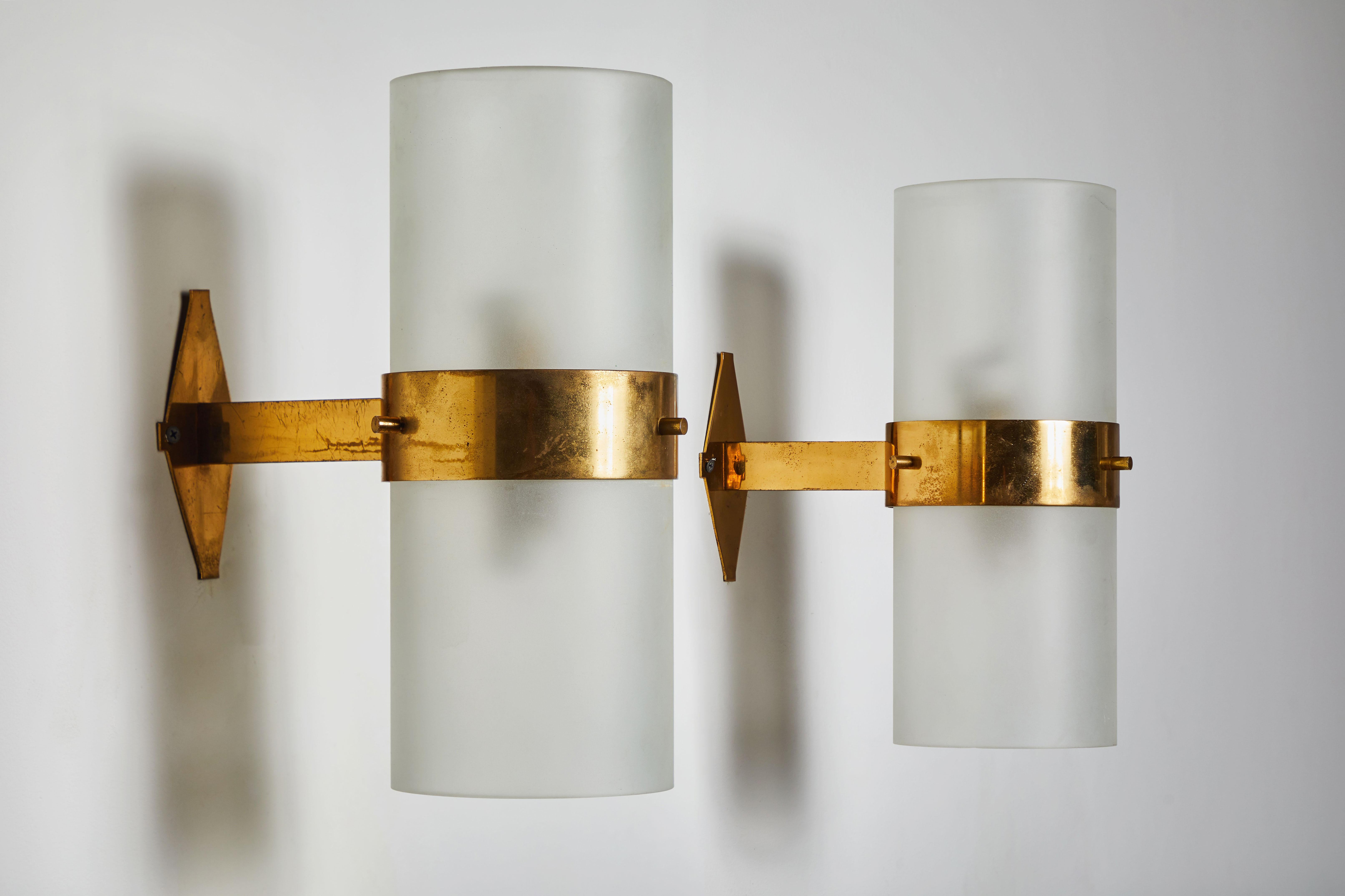 Italian Pair of Model B324 Sconces by Candle