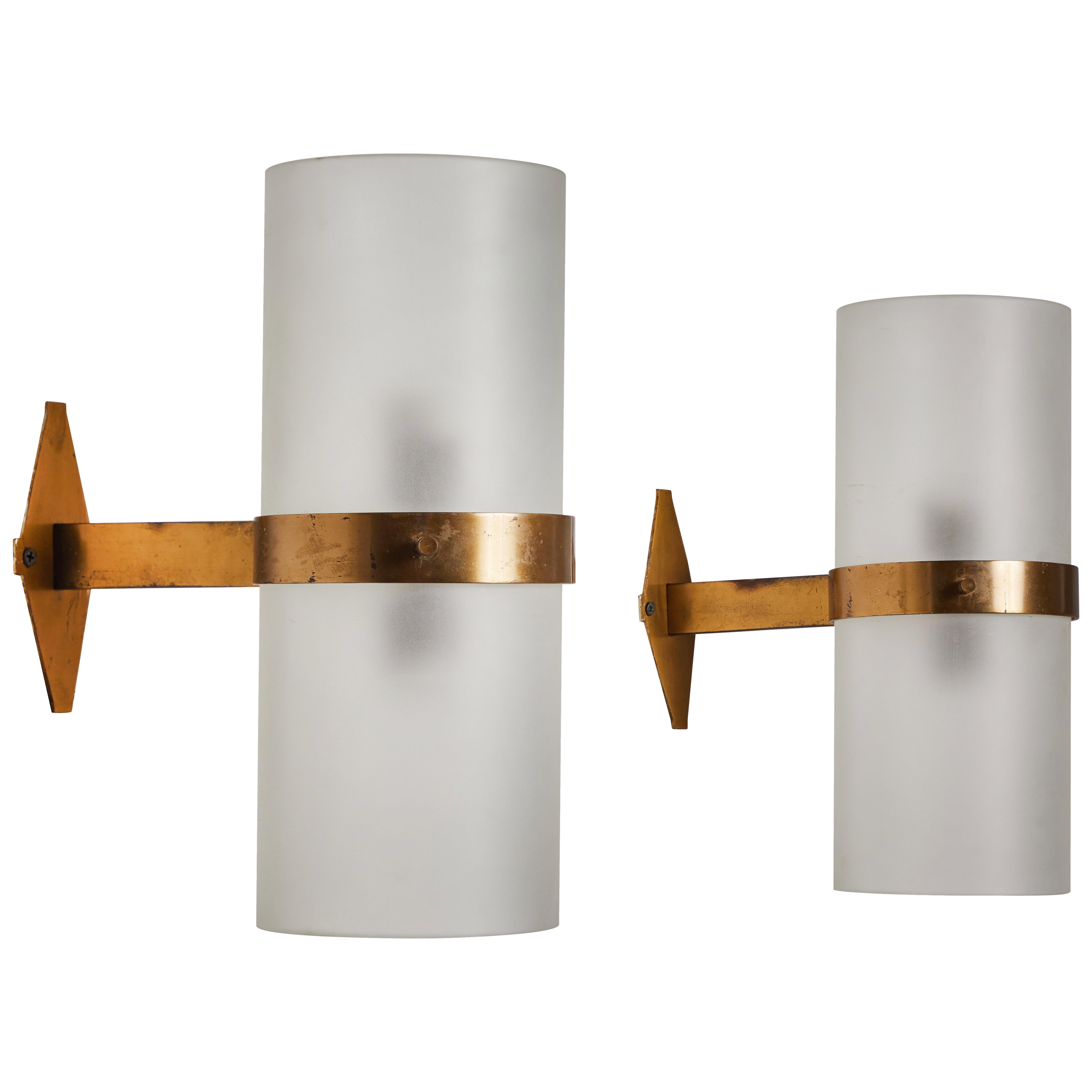 Pair of Model B324 Sconces by Candle