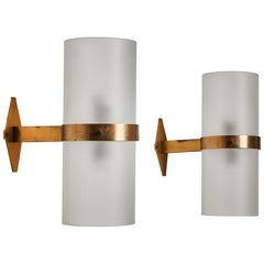 Pair of Model B324 Sconces by Candle