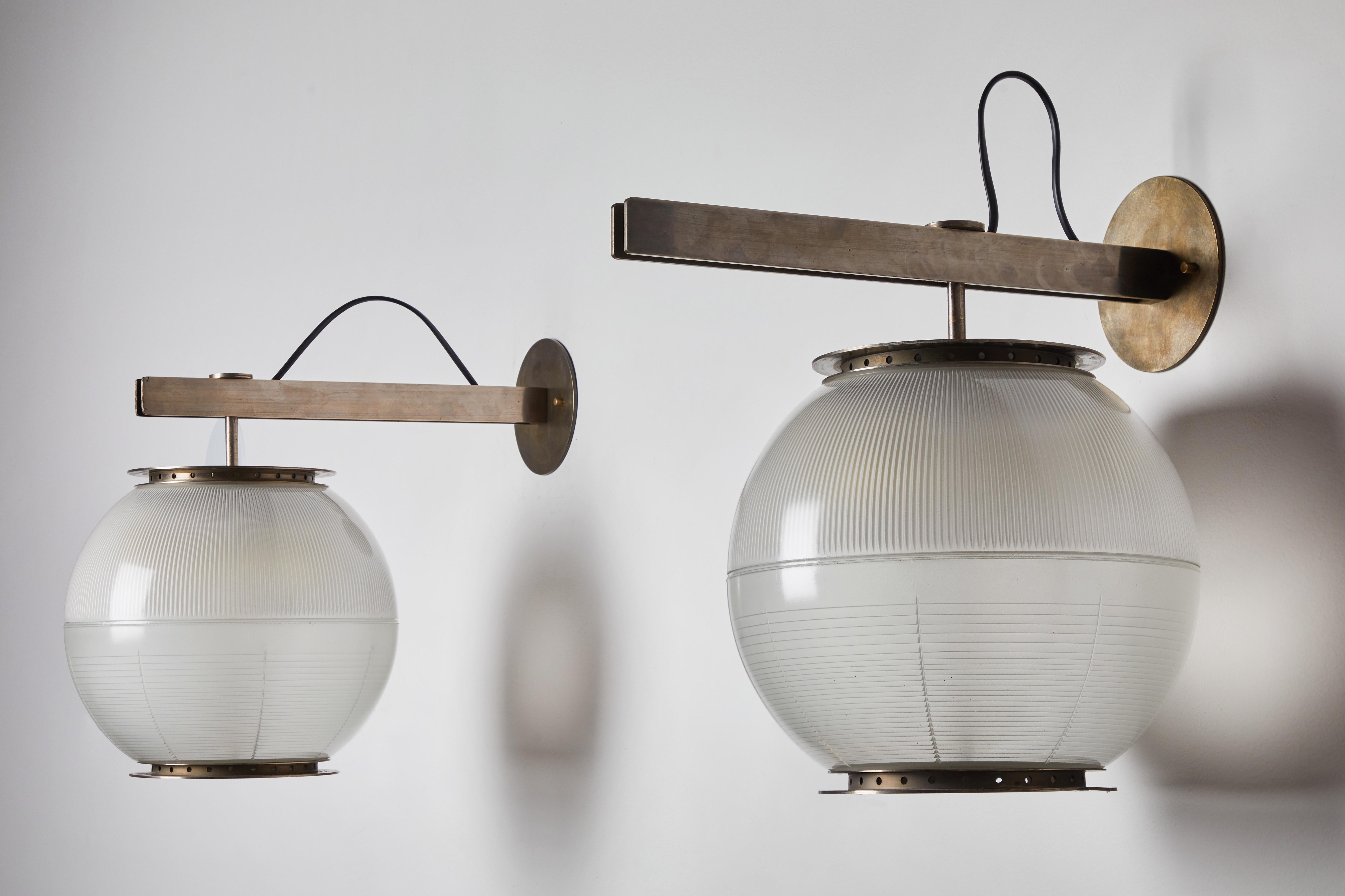 Mid-20th Century Pair of Model Lp7 Sconces by Ignazio Gardella for Azucena