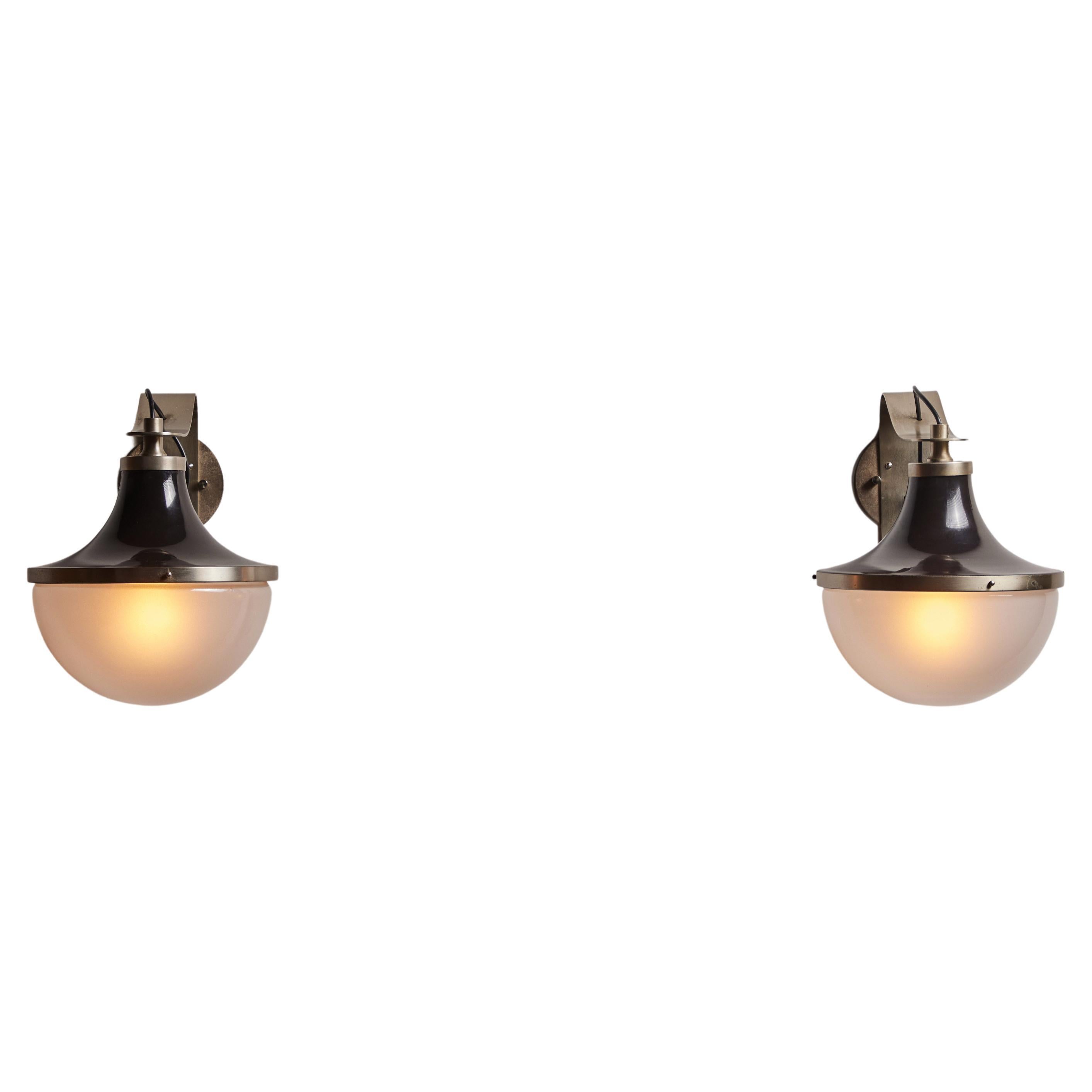Pair of Pi Sconces by Sergio Mazza for Artemide