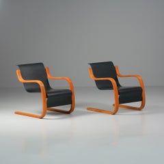 Coppia di modelli Pikku Paimio, Alvar Aalto, Oy Huonekalu- ja Rakennustyötehdas Ab