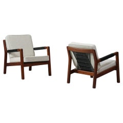 Pair of Model Rialto Armchairs, Hiort af Ornäs, Puunveisto Oy, 1950/1960s