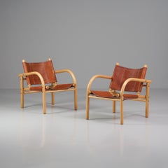 Coppia di Ben Chairs Safari, Ben af Schultén, Artek, anni '70
