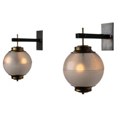 Pair of Model A/567 Wall Lights by Chiaravallotti