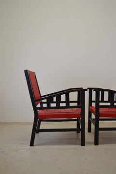 Paire de fauteuils modernes attribués à Francis Jourdain, France, vers 1930
