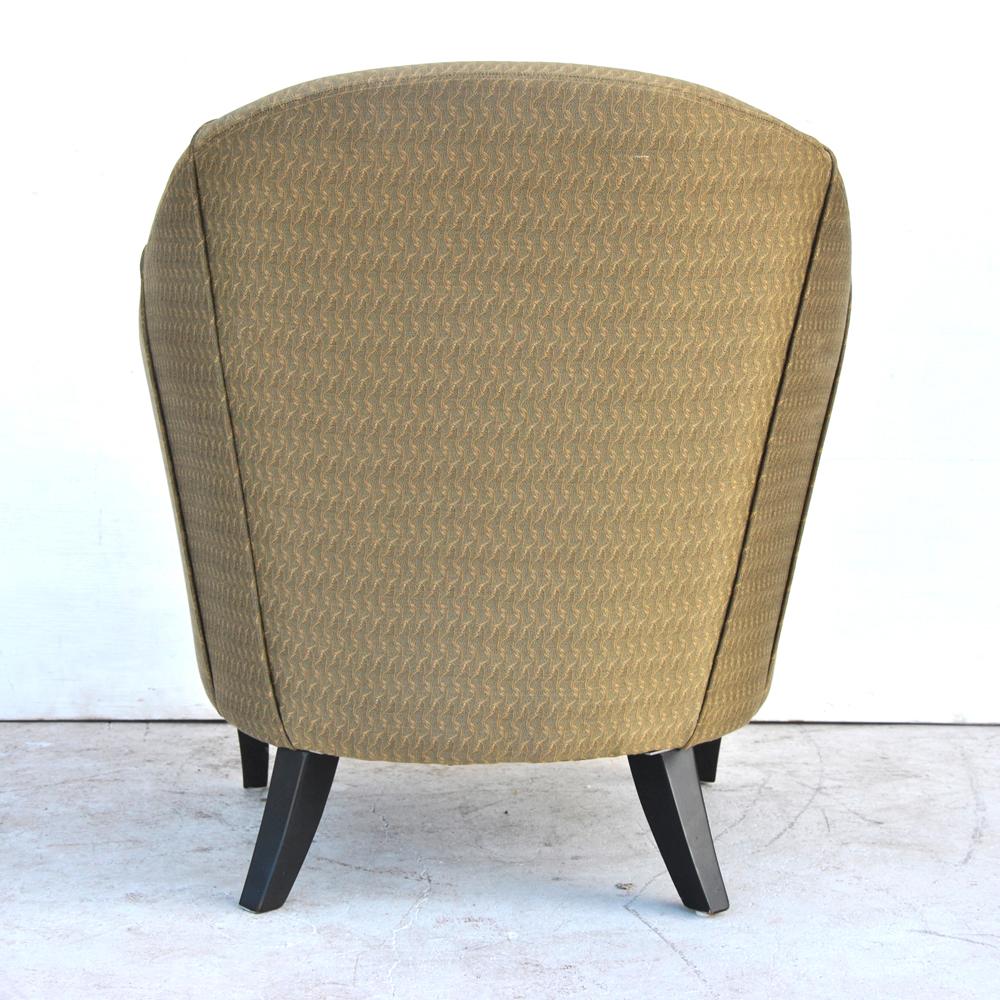 American Pair of Modern Art Deco Style Lounge Chairs in the Manner of Josef Hoffmann