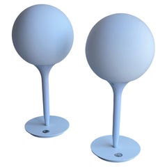 Pair of Modern "Castore" Globe Table Lamps by Michele de Lucchi for Artemide