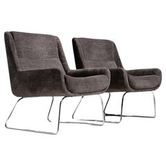 Pair of Modern Chairs, France circa 1960