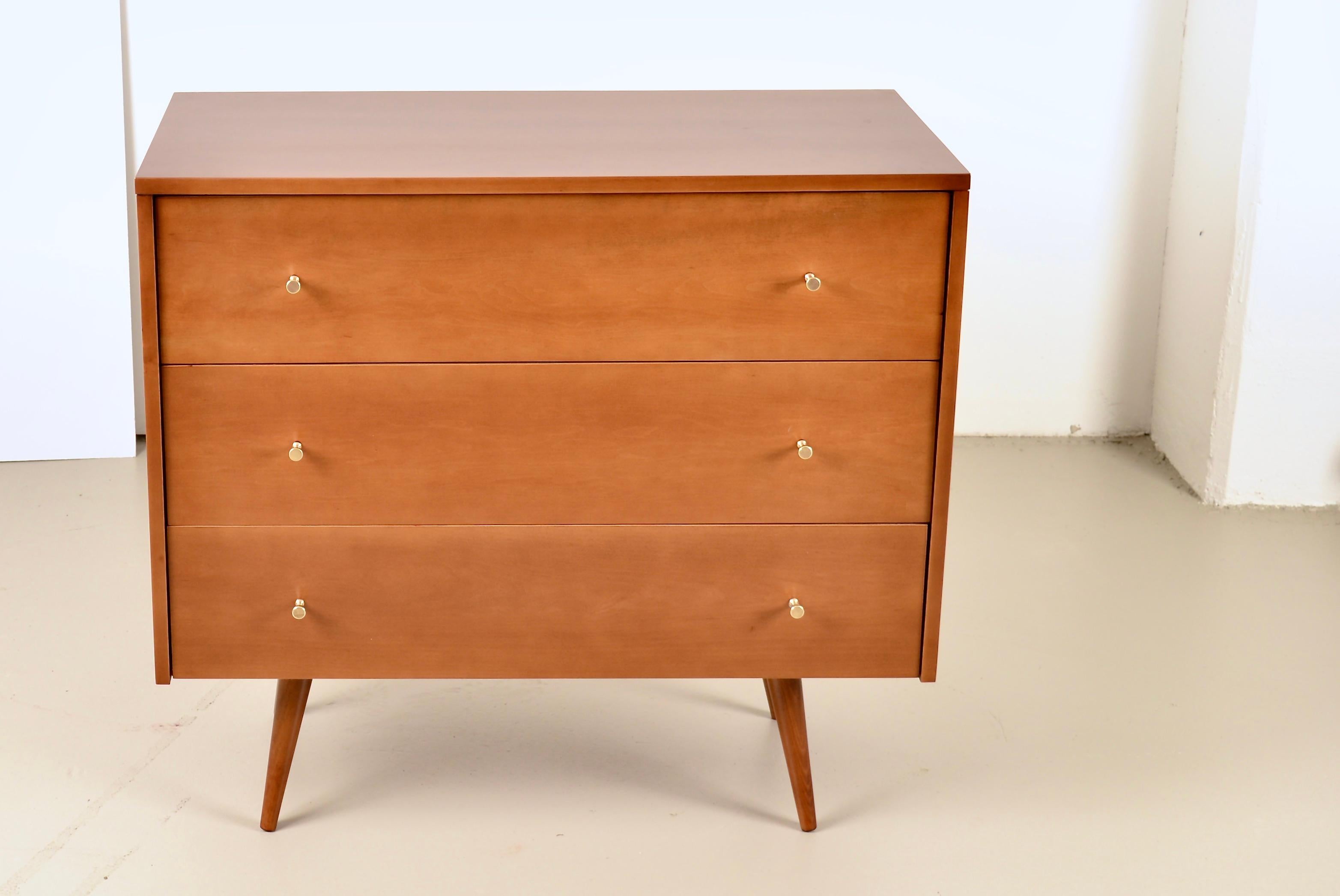 Maple Pair of Modern Chests by Paul McCobb for Planner Group, USA, Circa 1950s For Sale
