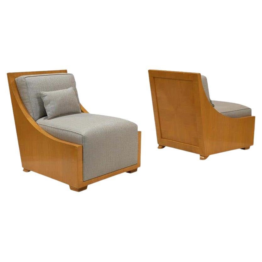 Pair of lounge chairs by Greta Magnusson Grossman at 1stDibs