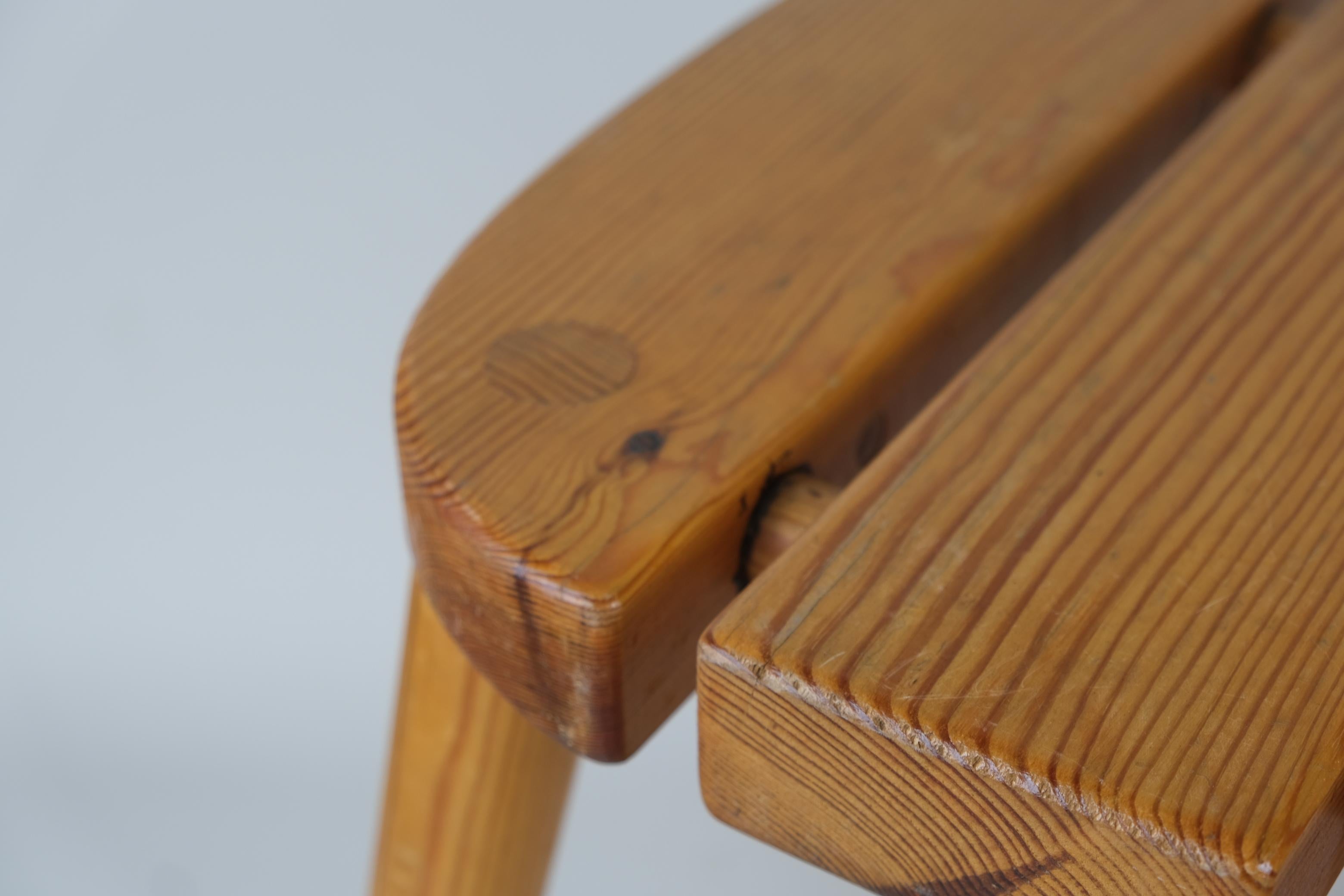 Pair of Modern Finnish Sauna Stools in Pine, Finland 1970s For Sale 7