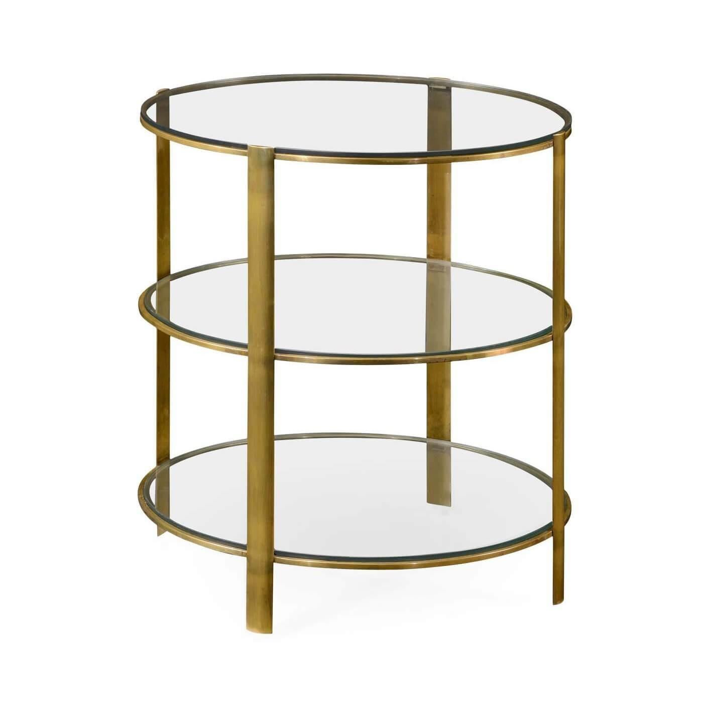 Pair of Modern French Side Tables at 1stDibs