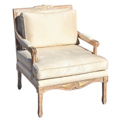 Pair of Modern French Style Kreiss Collection Lounge Chairs