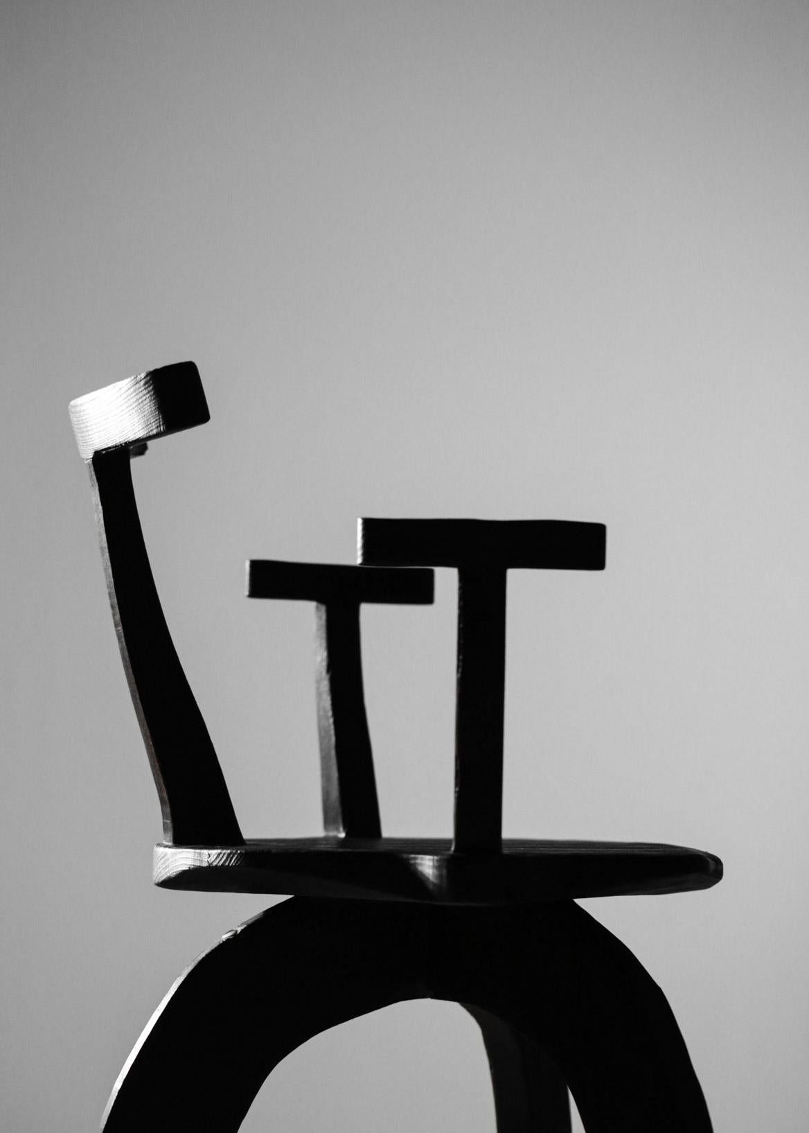 Français Paire de fauteuils modernes 80/20 fabriqués à la main par Vincent Vincent en vente