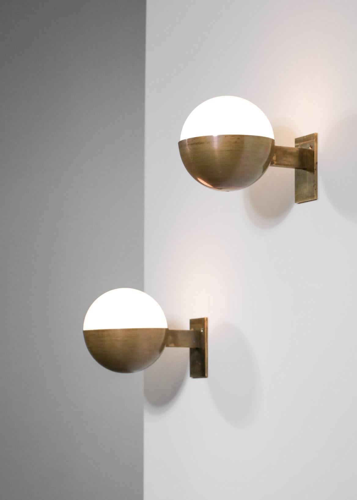 Pair of Modern Italian Sconces 