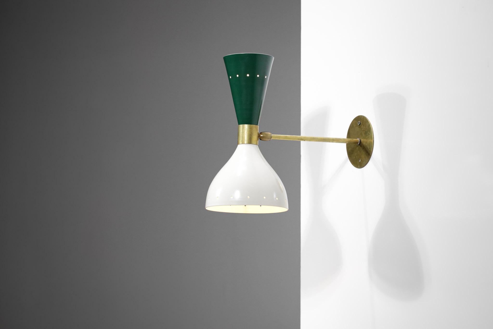 Lacquered Modern Italian Sconces 