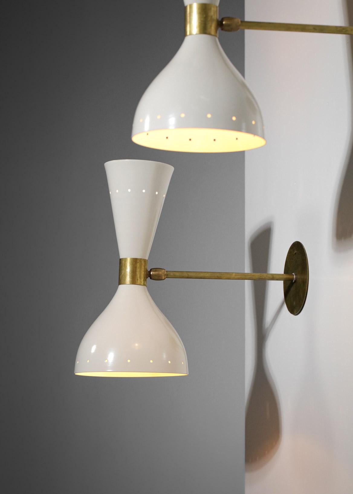 Lacquered Modern Italian Sconce 