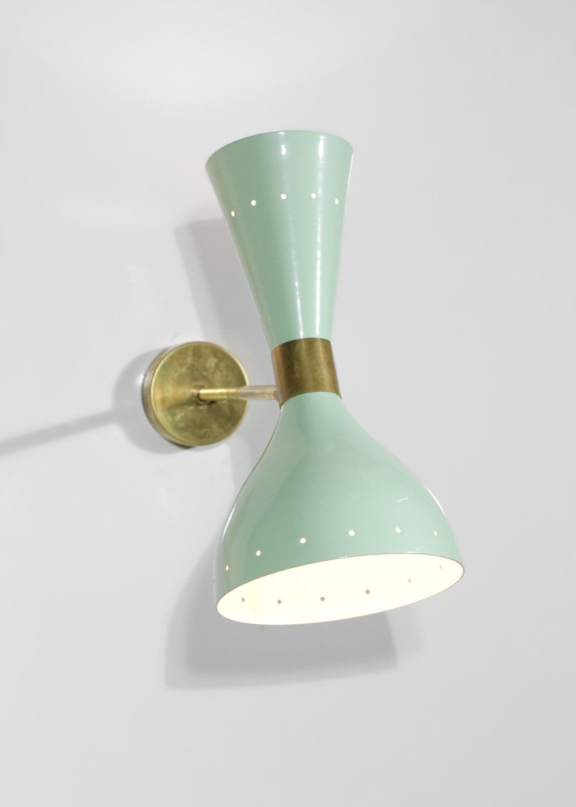 Lacquered  Modern Italian Sconce 