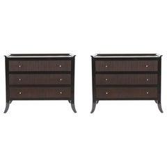 Pair of Modern Lacquered Side Tables