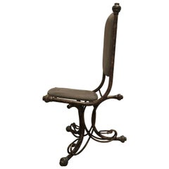 Pair of Modern Midcentury Bentwood Style Accent Chairs