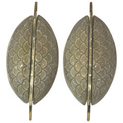 Pair of Modern Murano Sconces