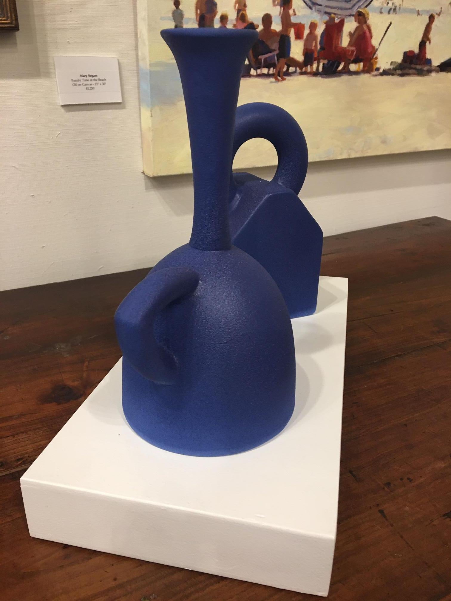 Pair of Modern Pantone Color Fine Ceramic Objects of Art by Yves Paquette In New Condition In Savannah, GA