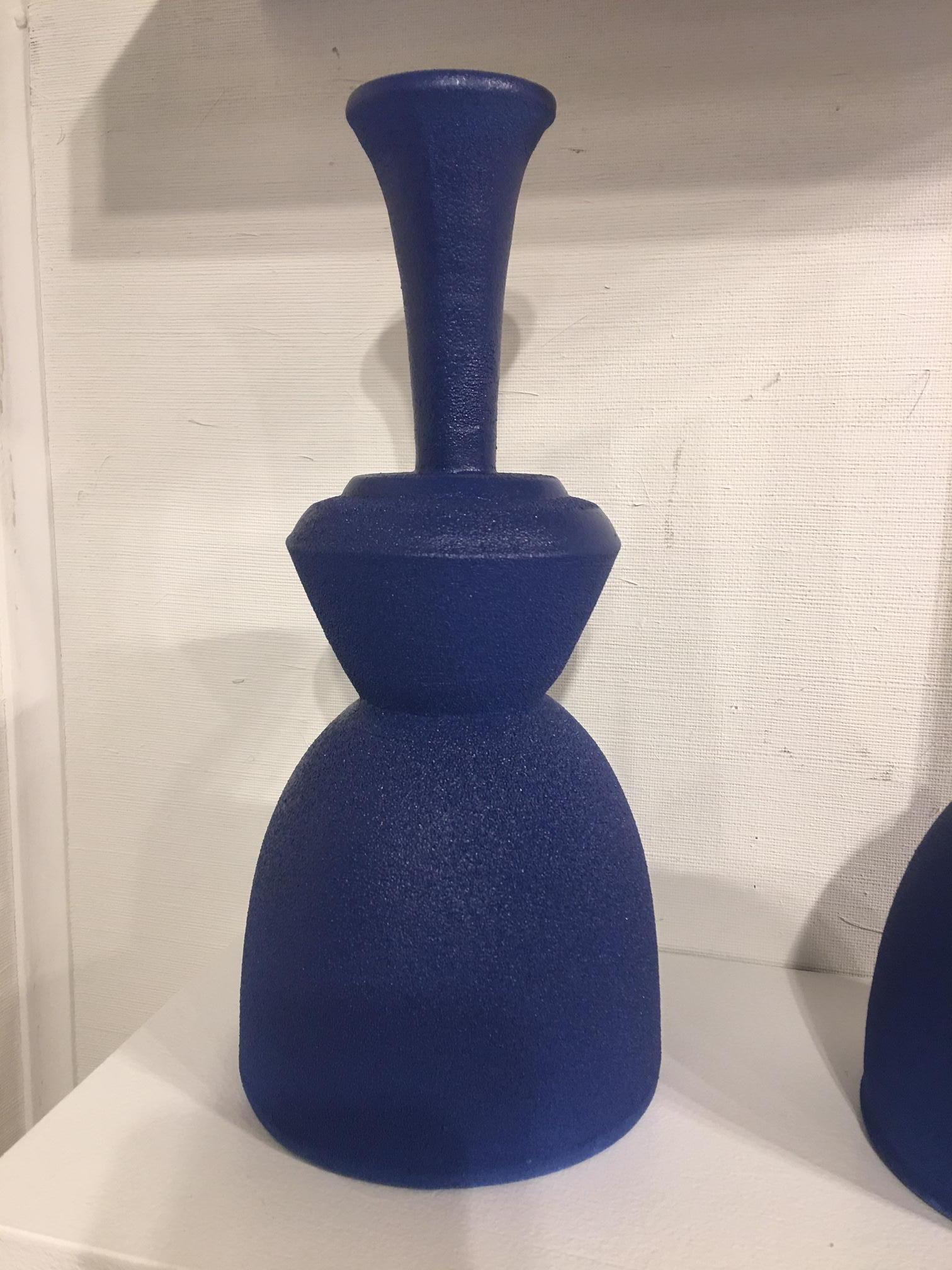 Contemporary Pair of Modern Pantone Color Fine Ceramic Objects of Art by Yves Paquette