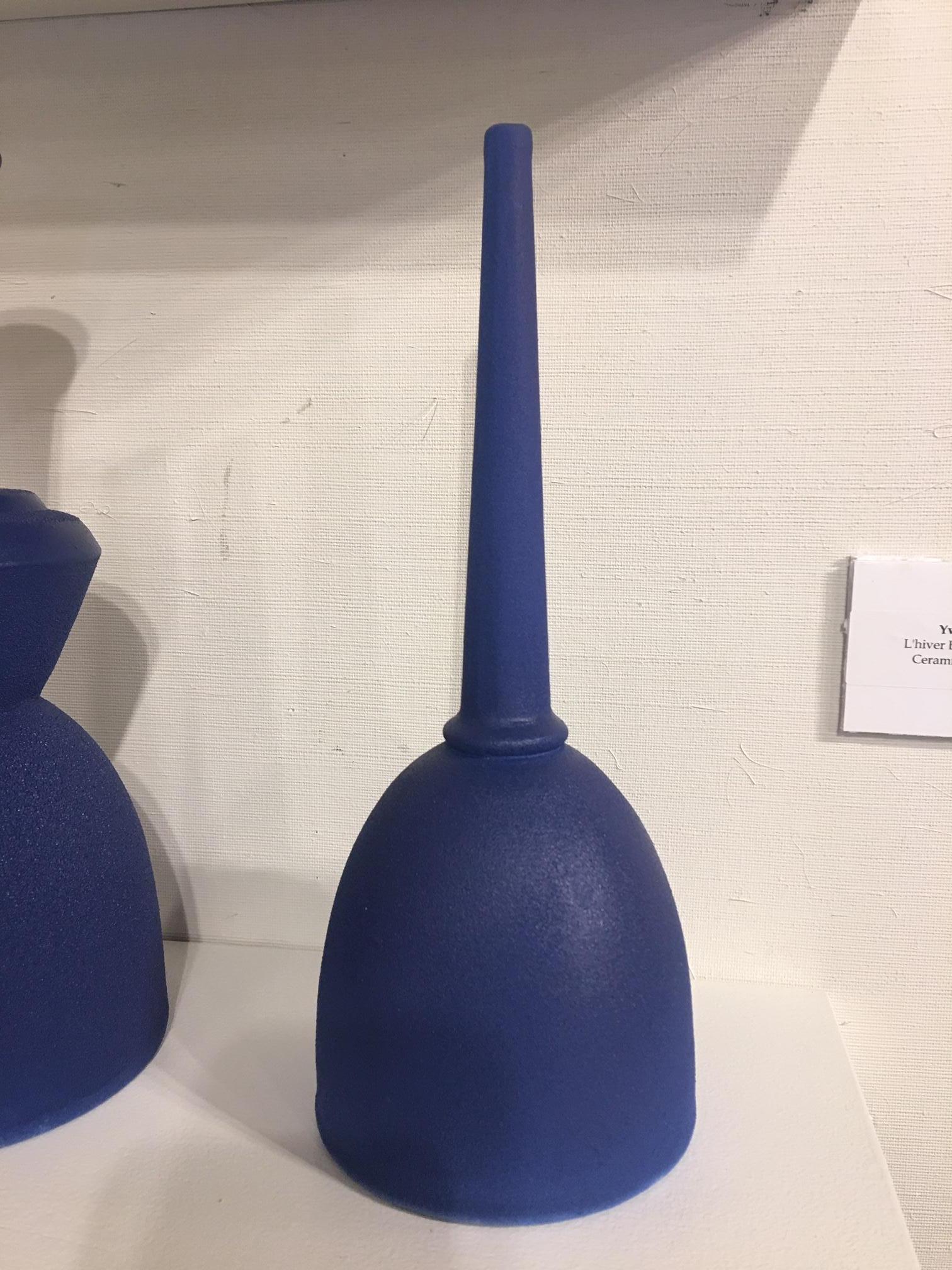 Pair of Modern Pantone Color Fine Ceramic Objects of Art by Yves Paquette 1