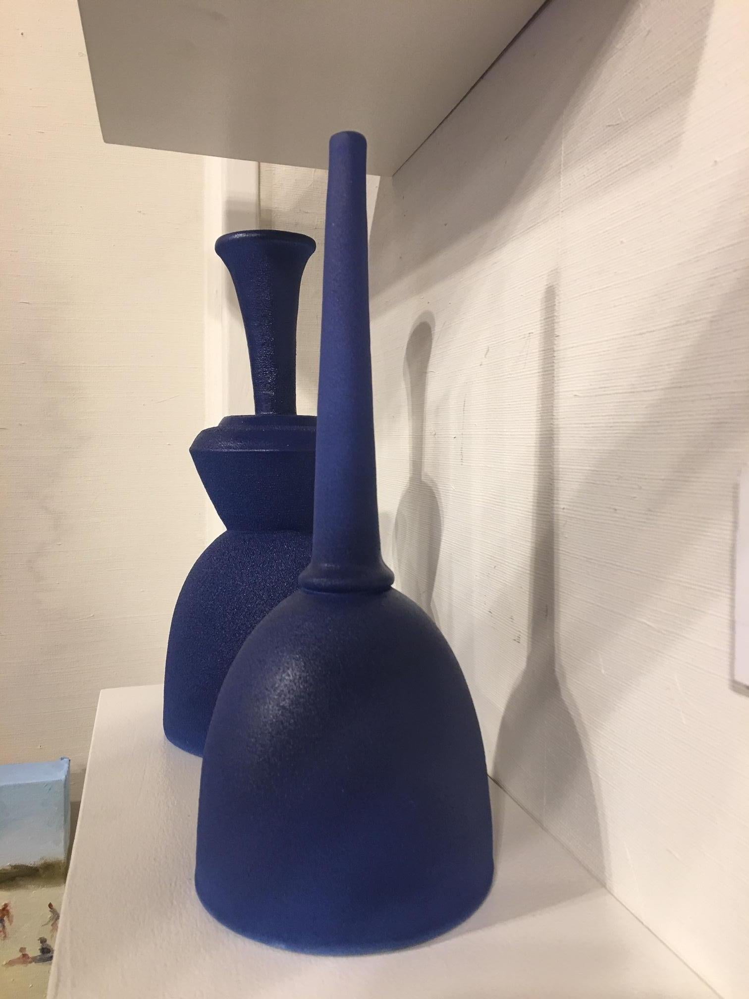 Pair of Modern Pantone Color Fine Ceramic Objects of Art by Yves Paquette 3