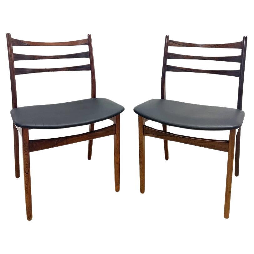 Pair of Scandinavian modern chairs, 1950 – 60’s