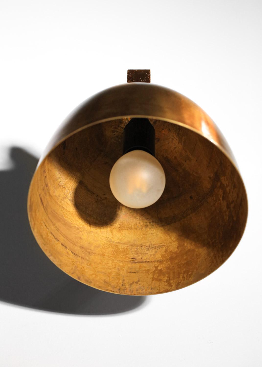 Danke studio modern sconces patinated solid brass contemporary design For Sale 5